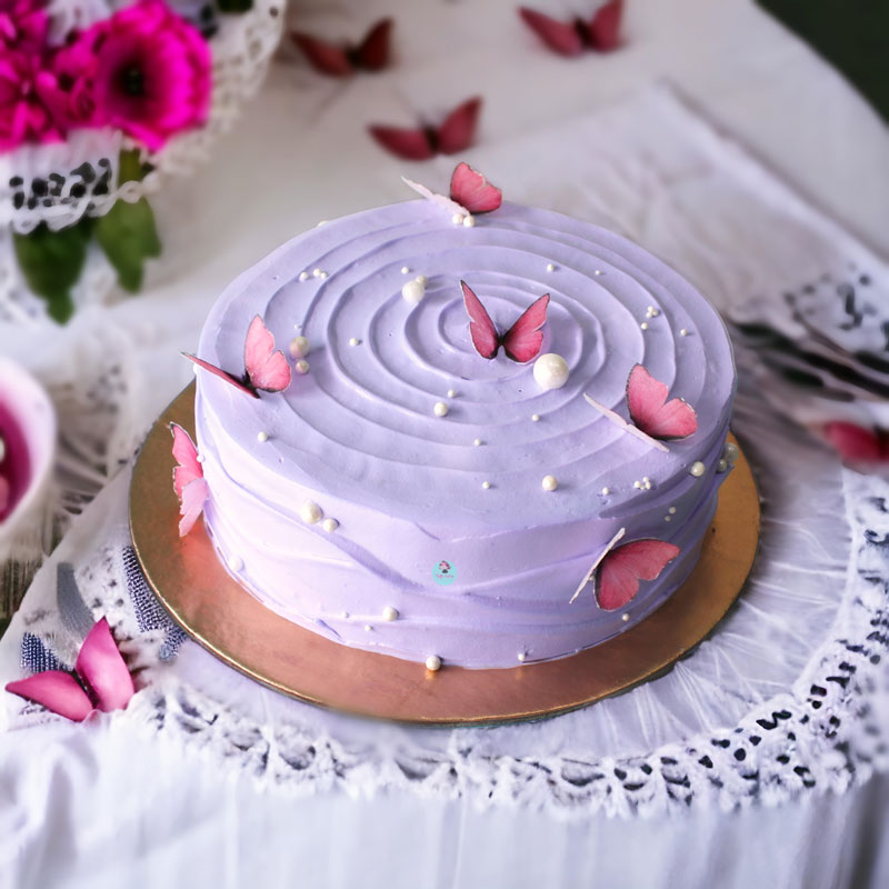 Purple-Butterfly-Cake